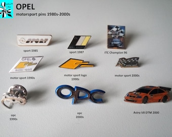 OPEL Motorsport Pins: Signs of passion