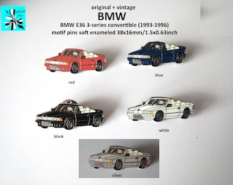 Show your love for the BMW E36 - Convertible Pins