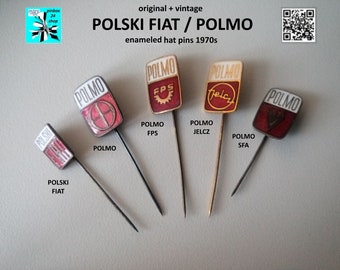 Polish Automotive History: Enamel Pins from the 1960s