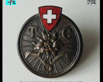 Historic Elegance: TCS Badge circa 1900