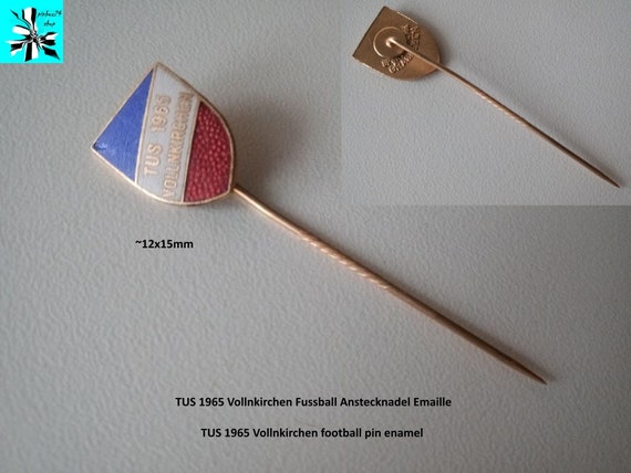 TUS 1965 Vollnkirchen soccer club pin enamel