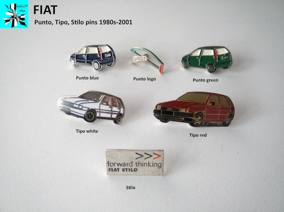 Fiat Pins: Fan Favorites