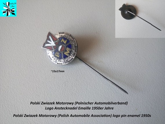 Polski Zwiazek Motorowy Pins: A piece of Polish automotive history to pin!