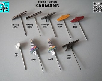 Karmann Lapel Pins - A Touch of Elegance!