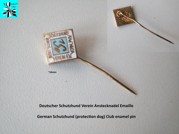 German Schutzhund Club enamel pin