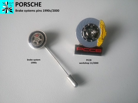 Make sure you get these Porsche pins: rare and valuable