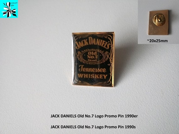 Collectible: Jack Daniel’s Old No.7 Logo Promo Pin from the 1990s!