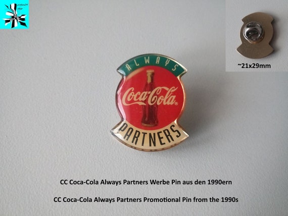 Retro Vibe: 90s Coca-Cola Pin