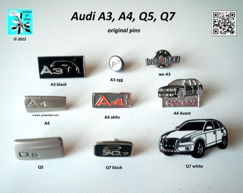 Audi pins - the perfect way to get in