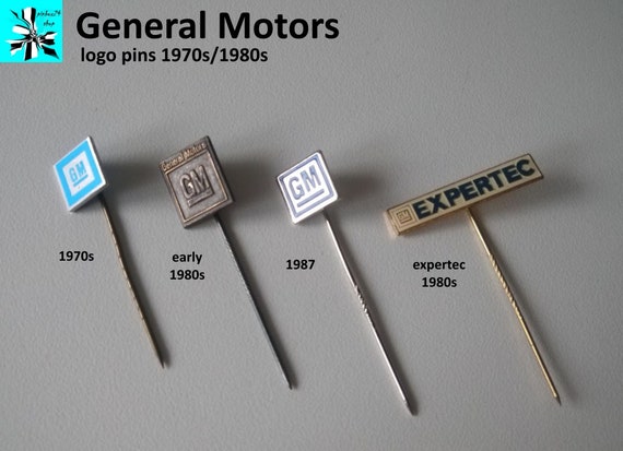 GM Car Pins: 1970's/1980's badge