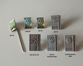 Rare VW Pins: Car Show Collector Items