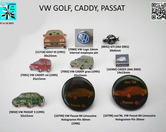 90s VW Pins - Classic Collectibles!
