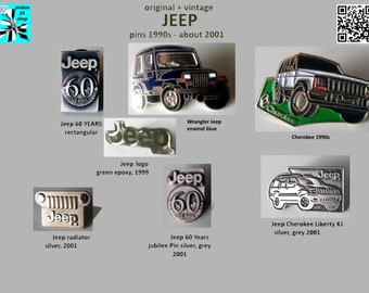 Vintage Jeep Pins – Authentic Collectibles from the 90s and Early 2000s!