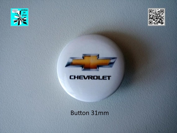 A must for every Chevi lover: The Chevy Bowtie Button