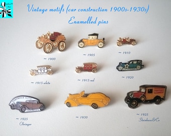 Vintage Car Pins: Timeless Elegance