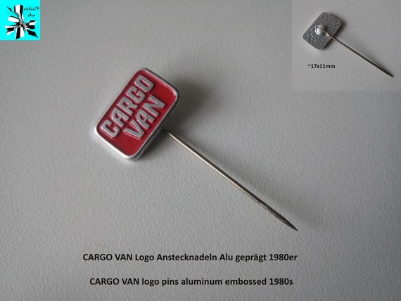 Vintage Van Pin: CARGO VAN Logo