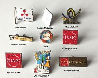 French Insurance Pins – A Piece of Financial History!