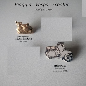 Vespa Pins - Scooter Collectibles