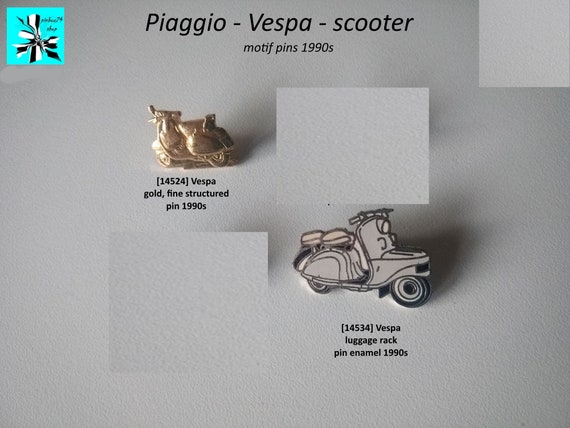 Vespa Pins - Scooter Collectibles