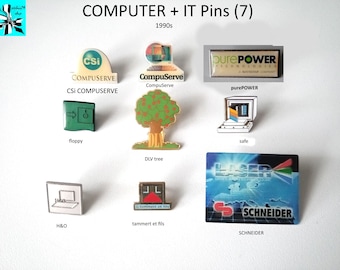 Get your 1990s style IT pins now!