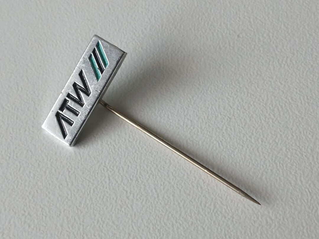 Original ATW Logo Pin – Automotive History Badge - Etsy