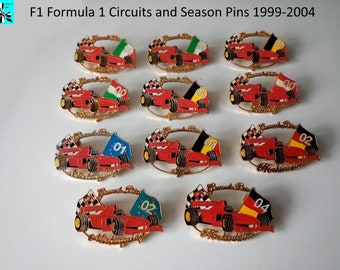 F1 Race Track Pins - Your Pole Position!