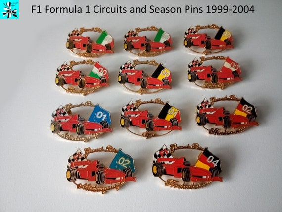 F1 Race Track Pins – Your personal pole position!