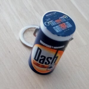 Original Dash Mini tvättmedelstrumma nyckelring!