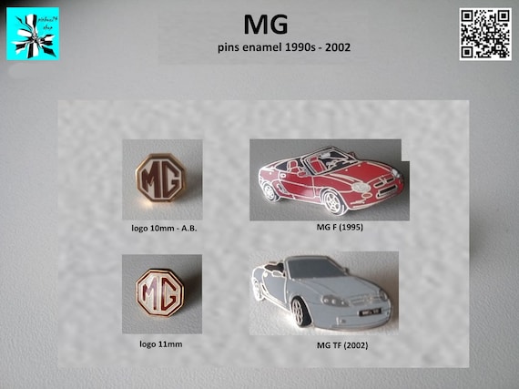 MG Pins: Wear the 90s with pride!