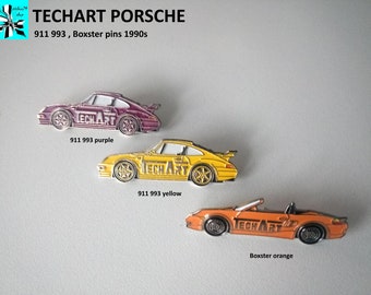 TECHART Porsche Pins - Exclusive Style!