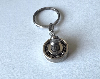 SKW 3D bearing keychain – rare metal brand motif