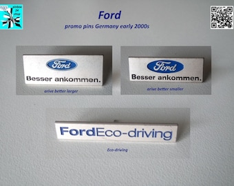 Ford Promo Pins - Sustainable and Reliable!