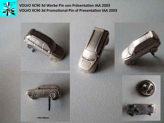 Drive into the past with the Volvo XC90 3D pin