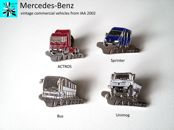 Grab these pins: IAA 2002 Mercedes-Benz