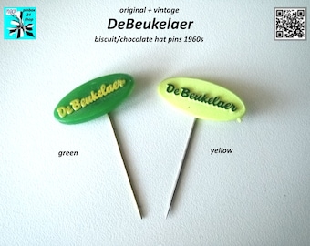 Sweet Nostalgia: De Beukelaer Pins from the 60s