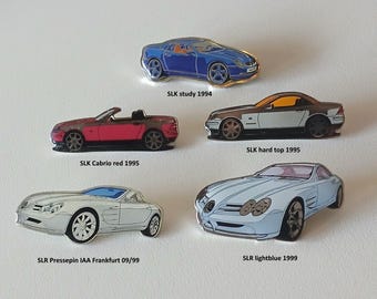 Mercedes-Benz SLR & SLK Pins – Choose Your Classic!