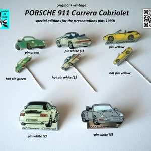 Pin&#39;s Porsche 911 Cabriolet années 90