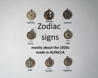 Zodiac Pendant - Magic of the 1920s!