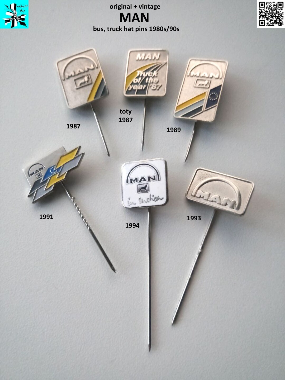 MAN Logo Pins - for True Truck and Bus Enthusiasts! - Etsy