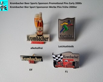 Krombacher Sport Pins - Relive the Early 2000s!