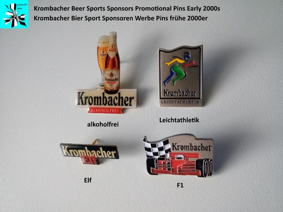 Krombacher Beer - The sports sponsor pins from the early 2000s