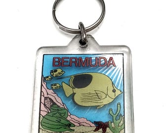 Island vibes on the go – Bermuda ocean keychain souvenir