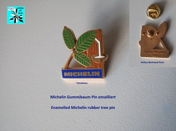 Grow with history, Michelin Rubber Tree Pin!