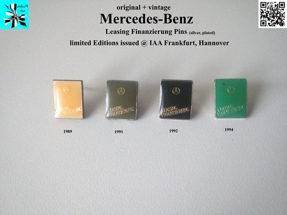 Bring back old memories - get the Mercedes-Benz IAA 1980s/90s pins!