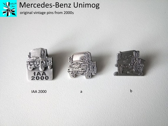 Unique Mercedes-Benz Unimog pins