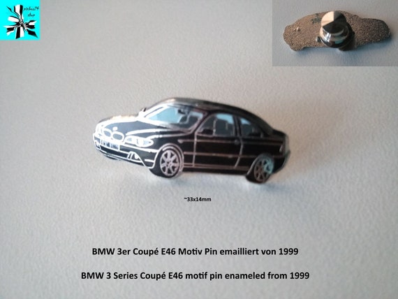 BMW 3 Series Coupé E46 motif pin enameled