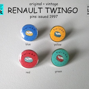 Kleurrijke Twingo-speldjes – het perfecte cadeau-idee!