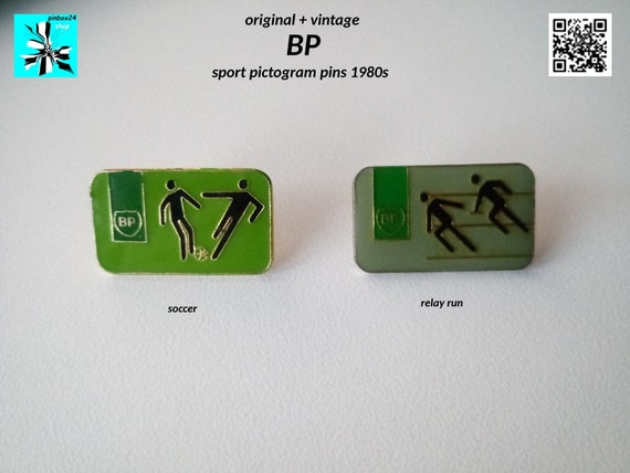 BP Sport Pins pictogram 80s