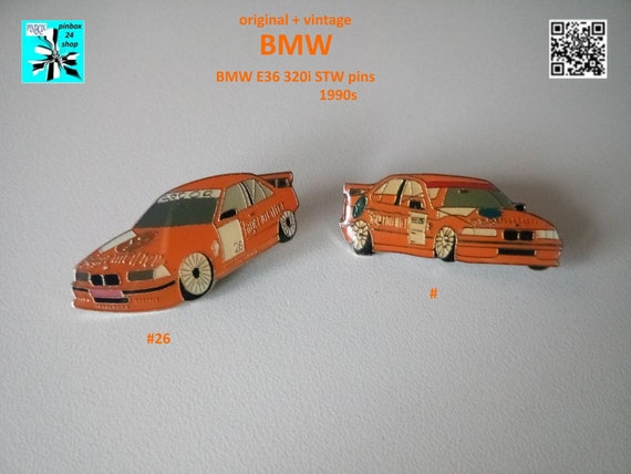 Select BMW E36 320i STW Super Touring Car Cup pins now