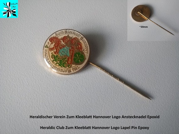 Pin: Heraldic Club Kleeblatt